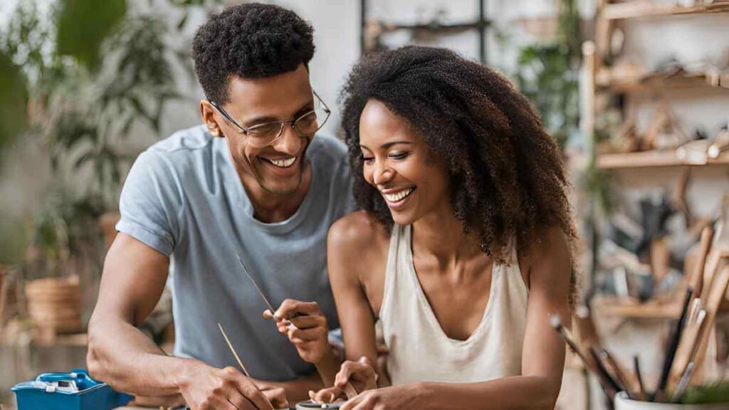 image of a couple enjoying a hobby together.